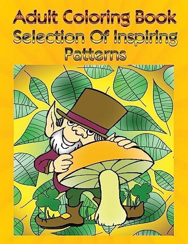 Adult Coloring Book Selection Of Inspiring Patterns Mandala Coloring Book