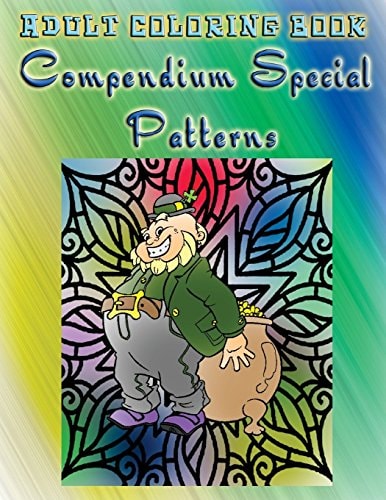 Adult Coloring Book Compendium Special Patterns Mandala Coloring Book