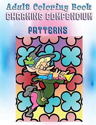 Adult Coloring Book Charming Compendium Patterns Mandala Coloring Book