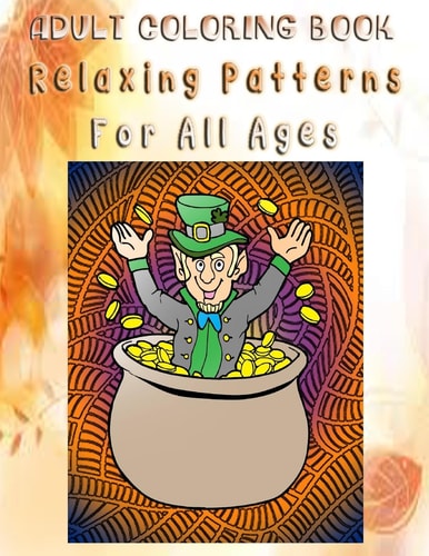 Adult Coloring Book Relaxing Patterns For All Ages Mandala Coloring Book