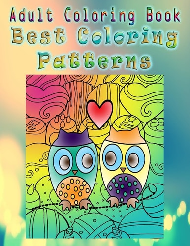 Adult Coloring Book Best Coloring Patterns Mandala Coloring Book