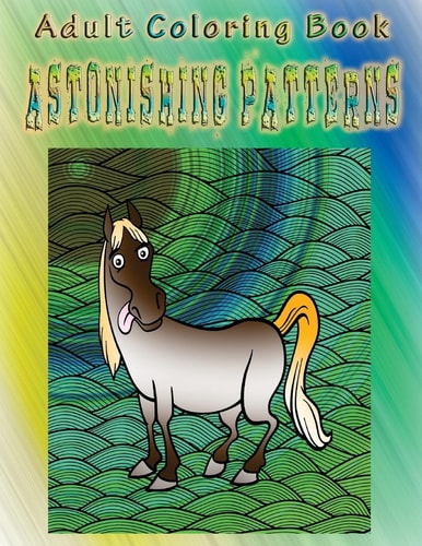 Adult Coloring Book Astonishing Patterns Mandala Coloring Book
