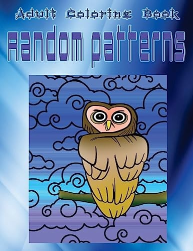 Adult Coloring Book Random Patterns Mandala Coloring Book