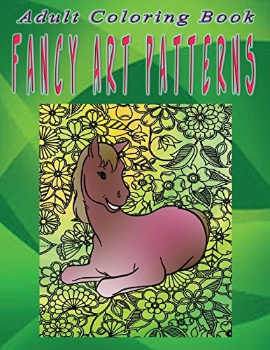 Adult Coloring Book Fancy Art Patterns Mandala Coloring Book