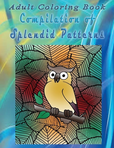 Adult Coloring Book Compilation of Splendid Patterns Mandala Coloring Book