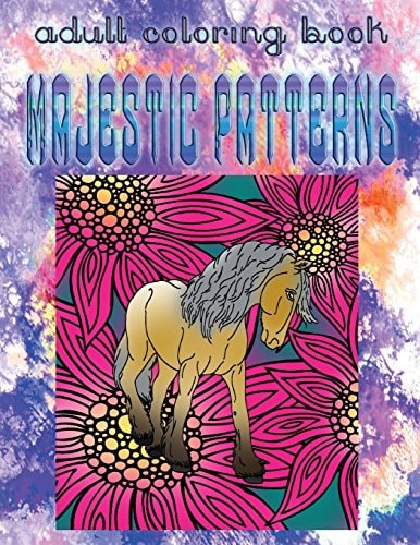 Adult Coloring Book Majestic Patterns Mandala Coloring Book