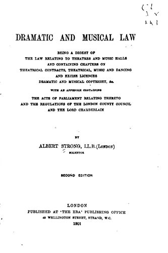 Dramatic and Musical Law