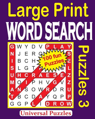 Large Print WORD SEARCH Puzzles