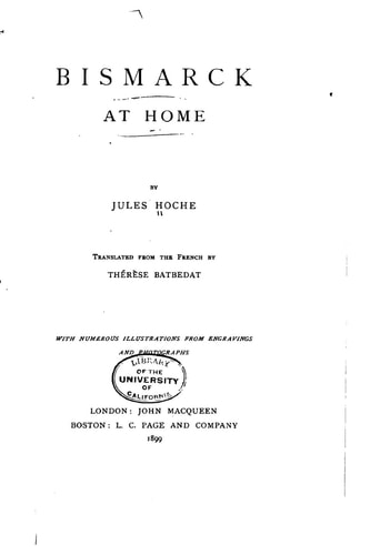 Bismarck at Home