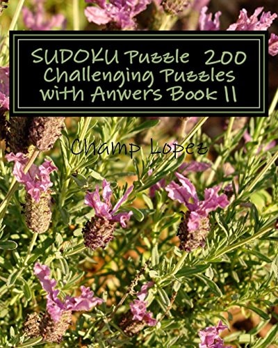 SUDOKU Puzzle 200 Challenging Puzzles with Anwers Book 11