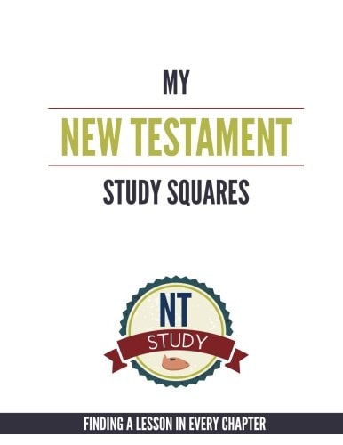 My New Testament Study Squares Finding a Lesson in Every Chapter