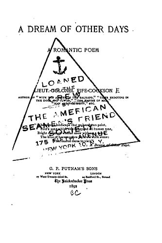 A Dream of Other Days, a Romatic Poem