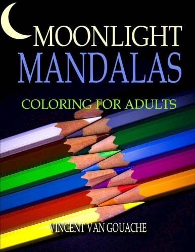Moonlight Mandalas Coloring for Adults
