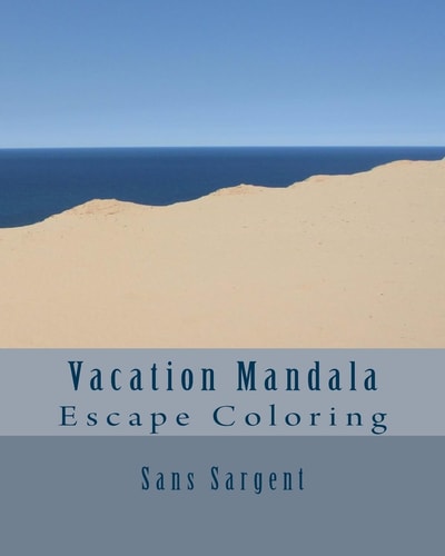 Vacation Mandala Escape Coloring