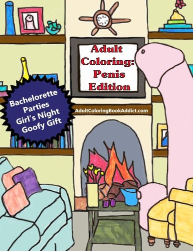 Adult Coloring Penis Edition
