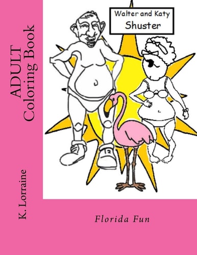 Adult Coloring Book Florida Fun