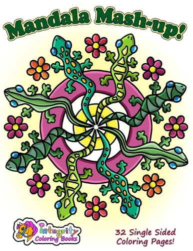 Mandala Mash-Up! Coloring Book