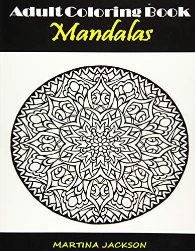 Adult Coloring Book Mandalas 40 Detailed Coloring Pages Theme Mandalas