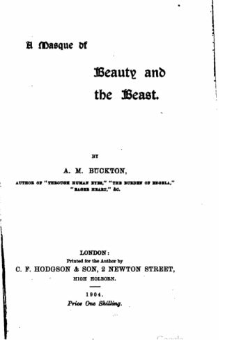 A Masque of Beauty and The Beast