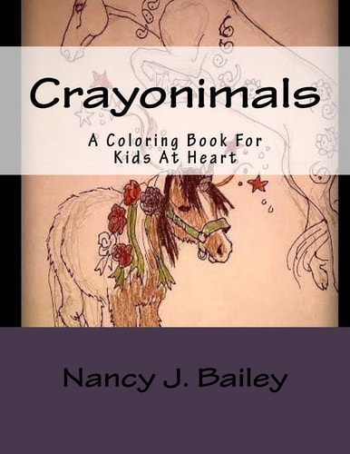 Crayonimals Adult Coloring Book