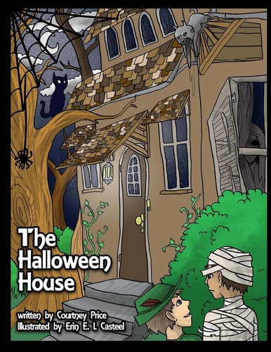 The Halloween House An Alphabet Coloring Adventure