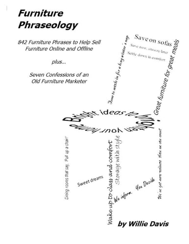 Furniture Phraseology 842 Furniture Phrases to Help Sell Furniture Online and Offline