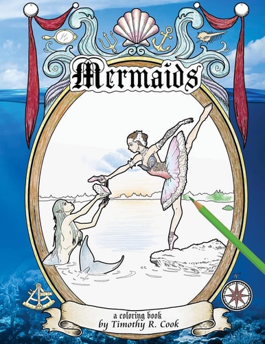 Mermaids A Coloring Book