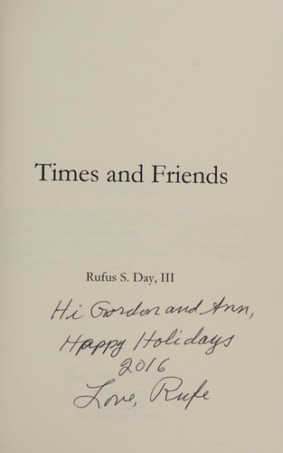 Times and Friends My Poetry