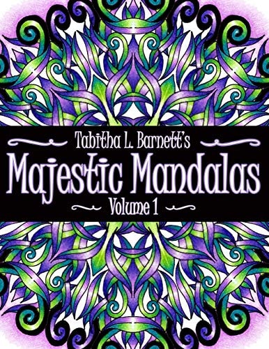 Majestic Mandalas 50+ Unique, Stunning Hand Drawn Mandalas to Color