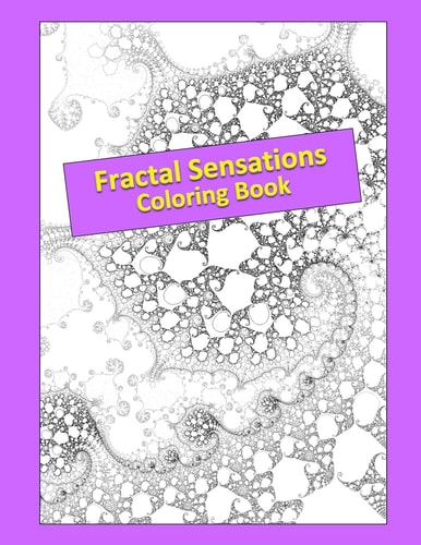 Fractal Sensations Coloring Book