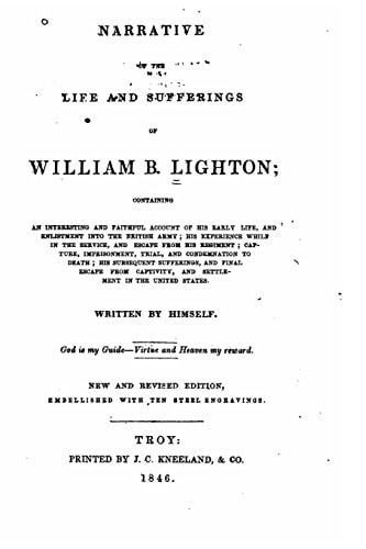 Narrative of the Life and Sufferings of William B. Lighton