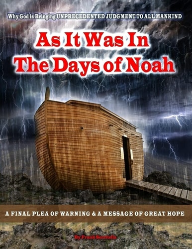 As it was in the Days of Noah A Prophetic Warning of the Looming UNPRECEDENTED Judgement of God on America and The World. A Plea of Repentance and a Message of Great Hope.