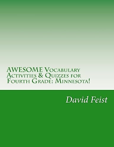 AWESOME Vocabulary Activities & Quizzes for Fourth Grade Minnesota!