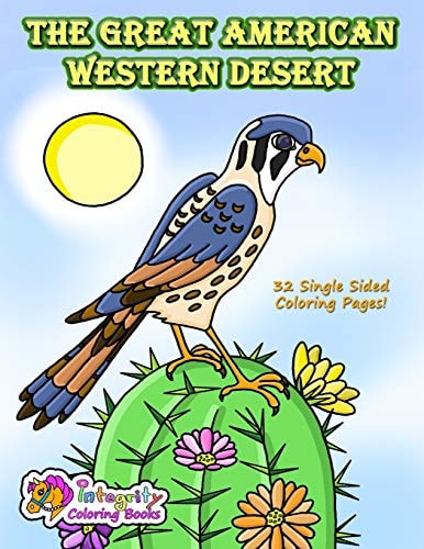 The Great American Western Desert Coloring Book