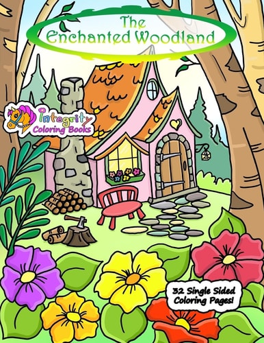 The Enchanted Woodland Coloring Book