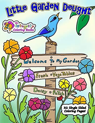 Little Garden Delight Coloring Book