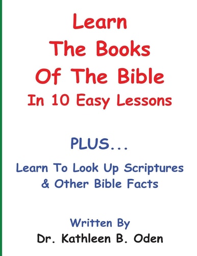 Learn The Books Of The Bible In 10 Easy Lessons