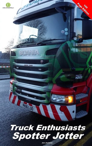 Truck Enthusiasts Spotter Jotter 100 Page Edition