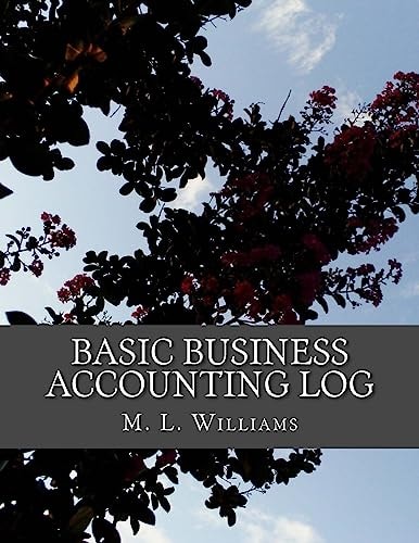 Basic Business Accounting Log