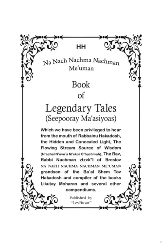 The Stories of Rabbi Nachman of Breslov and Saba Yisroel