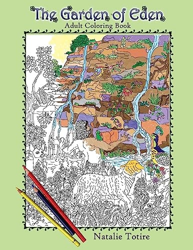 The Garden of Eden Adult Coloring Book