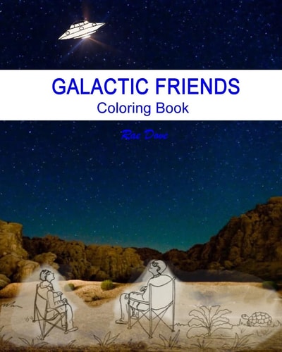 Galactic Friends Coloring Book