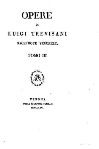 Opere, Tomo III