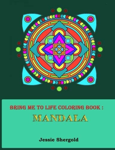 Bring Me To Life Coloring Book Mandala
