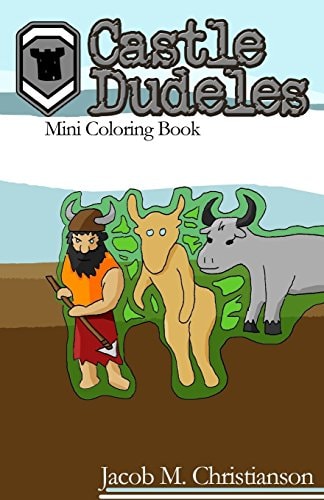 Castle Dudeles Mini Coloring Book