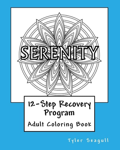 12-Step Recovery Program Adult Coloring Book