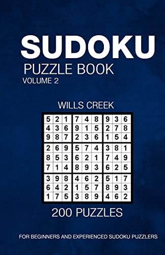 Sudoku Puzzle Book Volume 2 200 Puzzles For Beginners And Experienced Sudoku Puzzlers