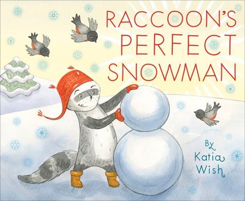 Raccoons Perfect Snowman