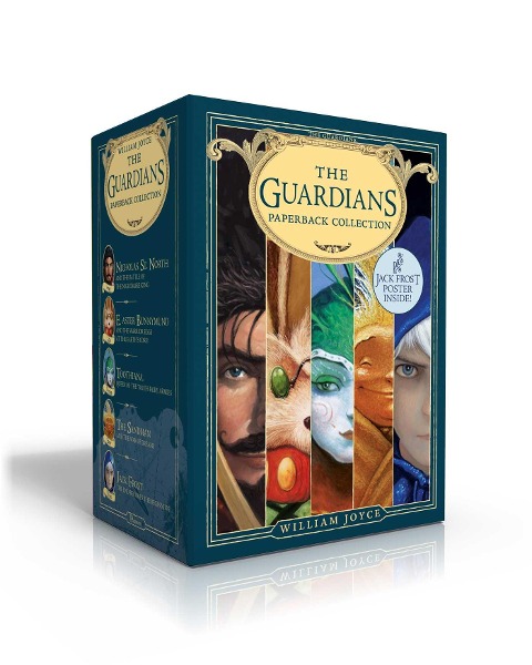 The Guardians Paperback Collection (Jack Frost Poster Inside!) (Boxed Set): Nicholas St. North and the Battle of the Nightmare King; E. Aster Bunnymund and the Warrior Eggs at the Earth's Core!; Toothiana, Queen of the Tooth Fairy Armies; The Sandman and 