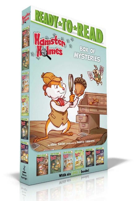Hamster Holmes Box of Mysteries (Boxed Set): Hamster Holmes, a Mystery Comes Knocking; Hamster Holmes, Combing for Clues; Hamster Holmes, on the Right Track; Hamster Holmes, a Bit Stumped; Hamster Holmes, Afraid of the Dark?; Hamster Holmes, a Big-Time Pu